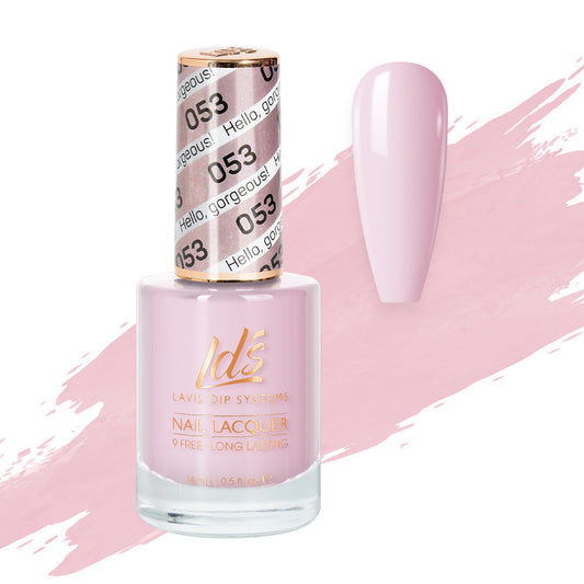 LDS 053 Hello, Gorgeous - LDS Healthy Nail Lacquer 0.5oz