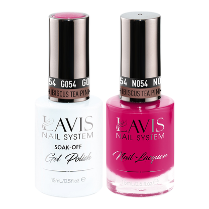 LAVIS Holiday Gift Bubdle: 7 Gel Polishes, 1 Base Gel, 1 Top Gel - 054, 094, 095, 084, 083, 108, 079