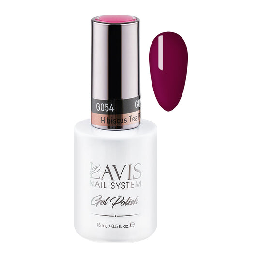 LAVIS 054 Hibiscus Tea Pink - Gel Polish 0.5oz