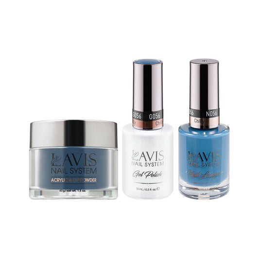 LAVIS 3 in 1 - 056 Chilly - Acrylic & Dip Powder, Gel & Lacquer
