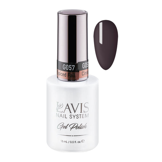 LAVIS 057 Cinnamon Spiced Fall - Gel Polish 0.5oz