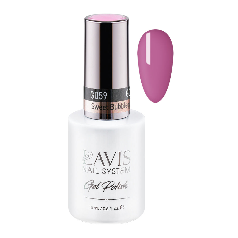 LAVIS 059 Sweet Bubblegum - Gel Polish 0.5oz