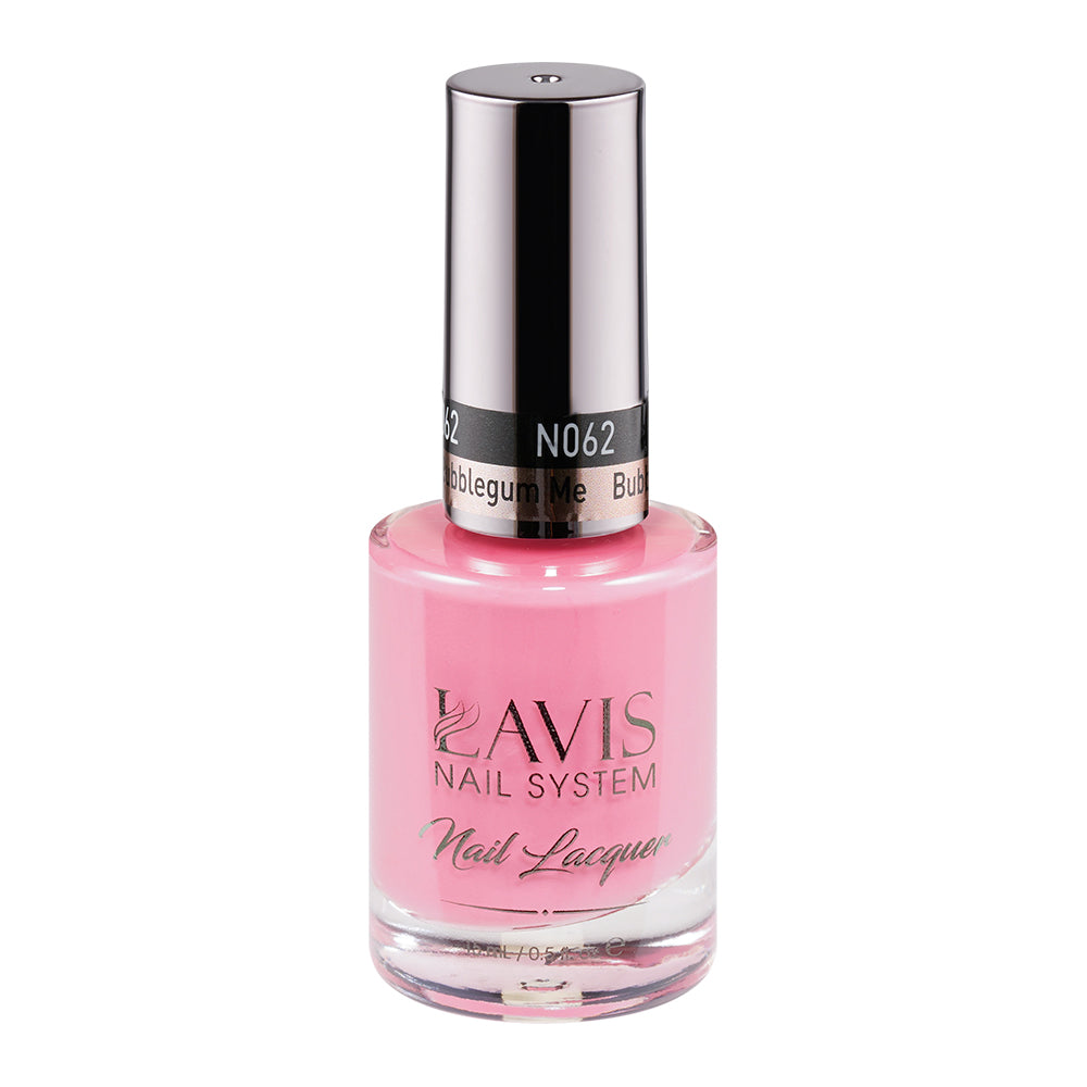  LAVIS 062 Bubblegum Me - Nail Lacquer 0.5 oz by LAVIS NAILS sold by DTK Nail Supply