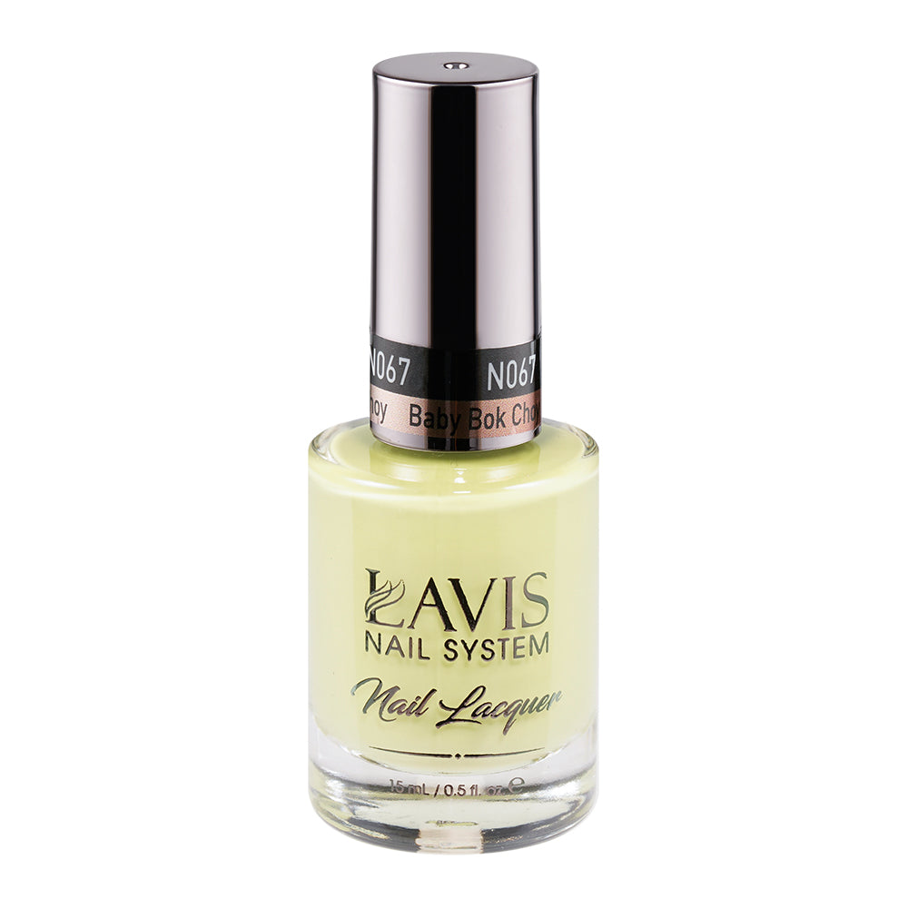  LAVIS 067 Baby Bok Choy - Nail Lacquer 0.5 oz by LAVIS NAILS sold by DTK Nail Supply