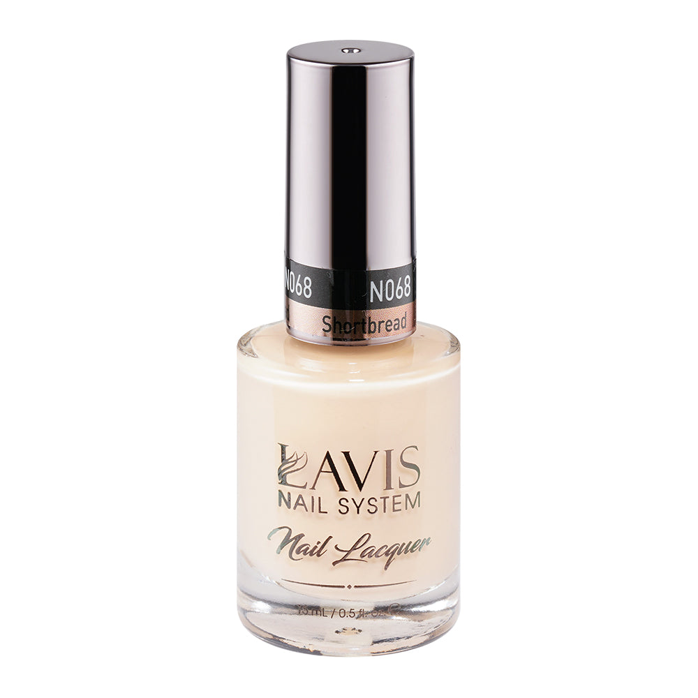  LAVIS 068 Shortbread - Nail Lacquer 0.5 oz by LAVIS NAILS sold by DTK Nail Supply