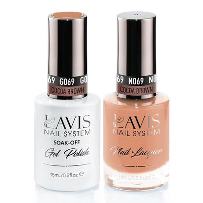 LAVIS Holiday Gift Bubdle: 4 Gel Polishes, 1 Base Gel, 1 Top Gel - 072 071 070 069