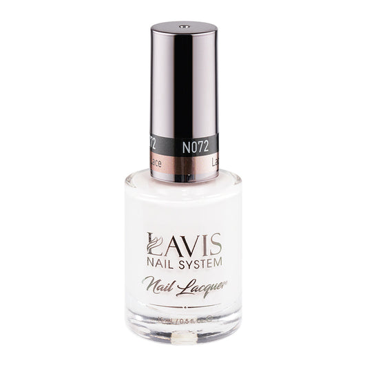  LAVIS 072 Lace - Nail Lacquer 0.5 oz by LAVIS NAILS sold by DTK Nail Supply