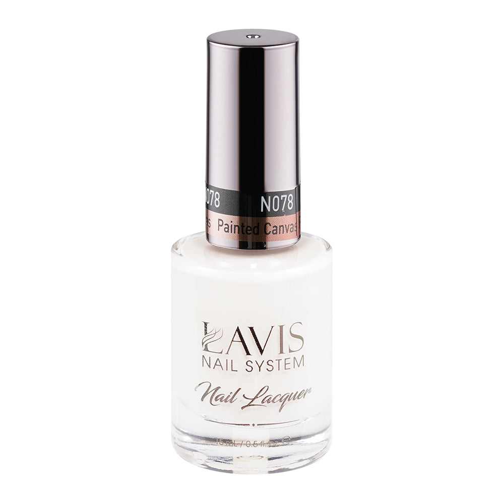  LAVIS 078 Painted Canvas - Nail Lacquer 0.5 oz by LAVIS NAILS sold by DTK Nail Supply