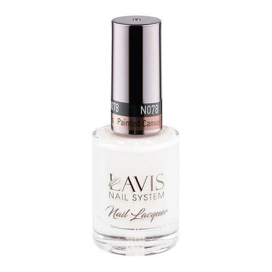  LAVIS 078 Painted Canvas - Nail Lacquer 0.5 oz by LAVIS NAILS sold by DTK Nail Supply