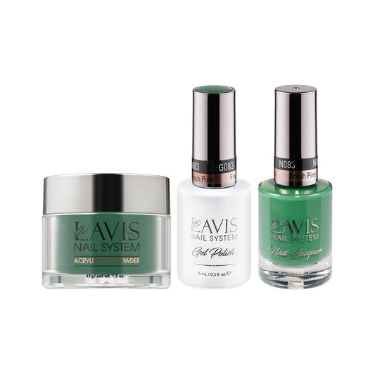 LAVIS 3 in 1 - 083 Fresh Pine - Acrylic & Dip Powder, Gel & Lacquer