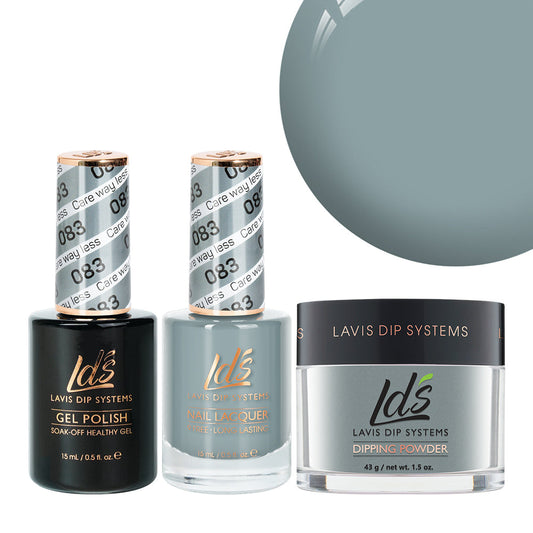 LDS 3 in 1 - 083 Care Way Less - Dip (1.5oz), Gel & Lacquer Matching