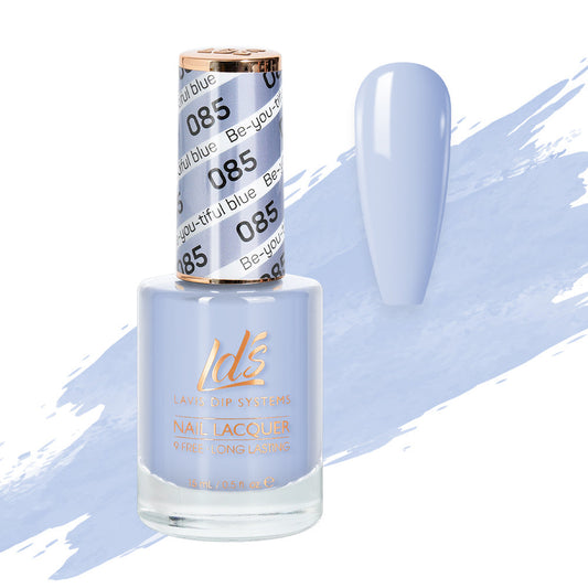 LDS 085 Be-You-Tiful Blue - LDS Healthy Nail Lacquer 0.5oz