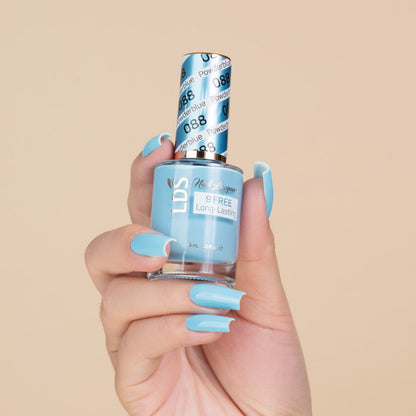 LDS 088 Powderblue - LDS Healthy Nail Lacquer 0.5oz