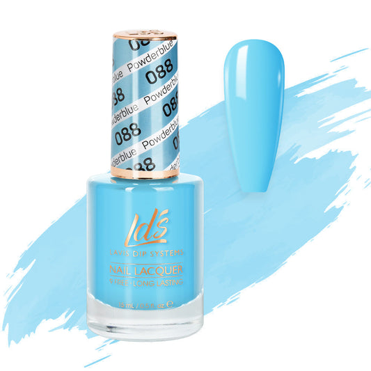 LDS 088 Powderblue - LDS Healthy Nail Lacquer 0.5oz