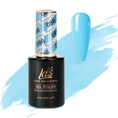 LDS 088 Powderblue - LDS Healthy Gel Polish 0.5oz