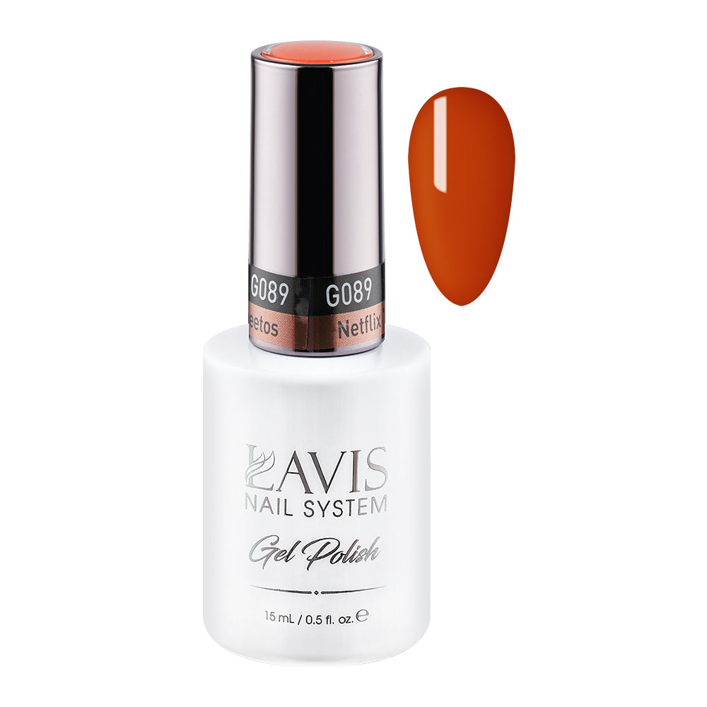 LAVIS 089 Netflix 'n' Cheetos - Gel Polish 0.5oz