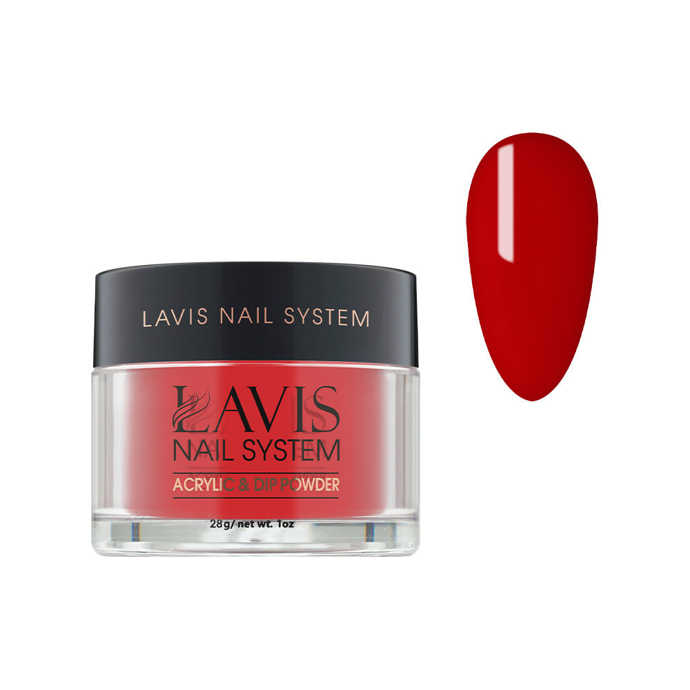 LAVIS 094 Roses Are Red - Acrylic & Dip Powder 1oz