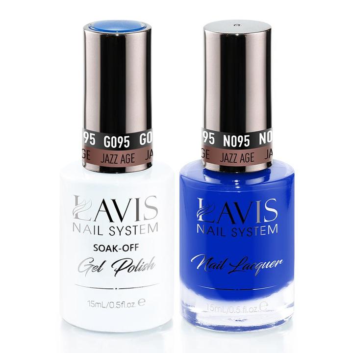 LAVIS Holiday Gift Bubdle: 4 Gel Polishes, 1 Base Gel, 1 Top Gel - 054 094 095 083