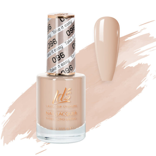 LDS 096 Take It Easy - LDS Healthy Nail Lacquer 0.5oz