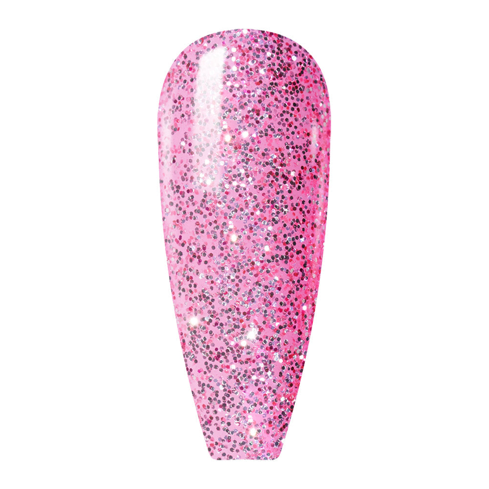 LAVIS 098 Pretty Pink Glitter - Gel Polish 0.5oz