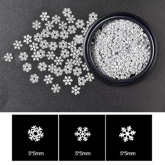  3 Styles Mixed Hollow Out Snowflakes Sequins by OTHER sold by DTK Nail Supply