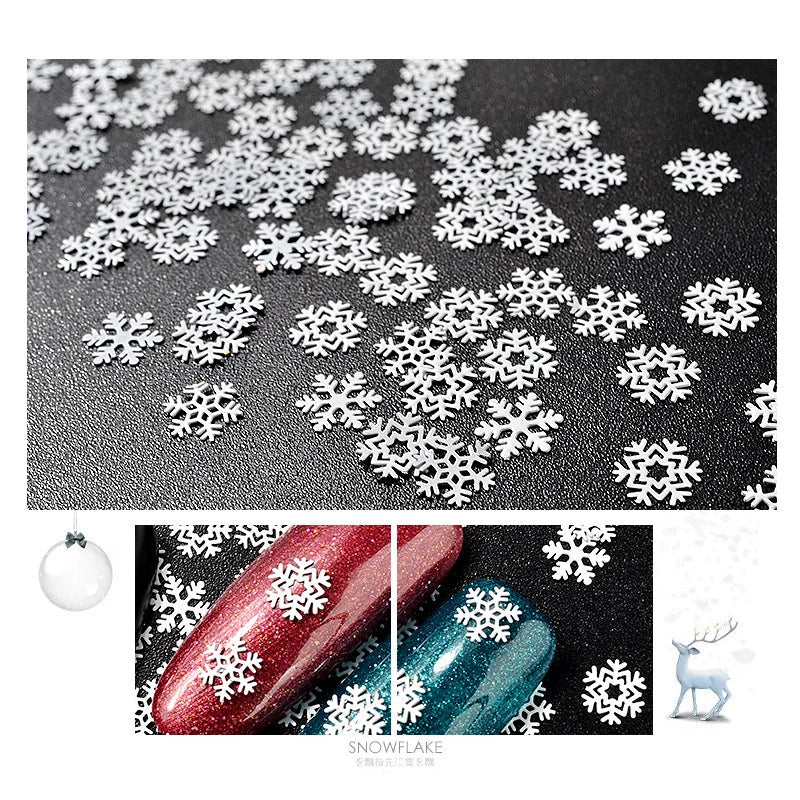  3 Styles Mixed Hollow Out Snowflakes Sequins by OTHER sold by DTK Nail Supply
