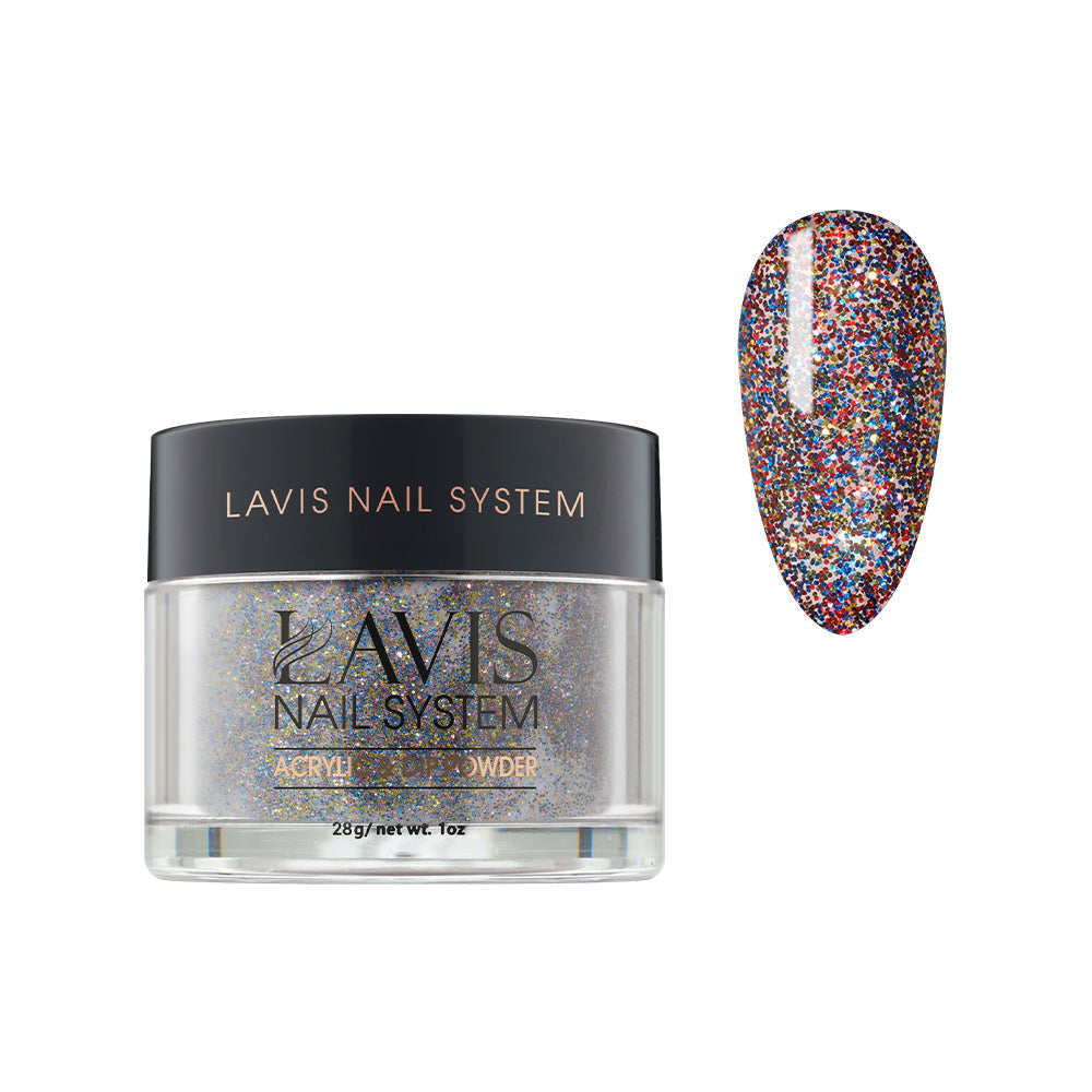 LAVIS 102 Kaleidoscope - Acrylic & Dip Powder 1oz