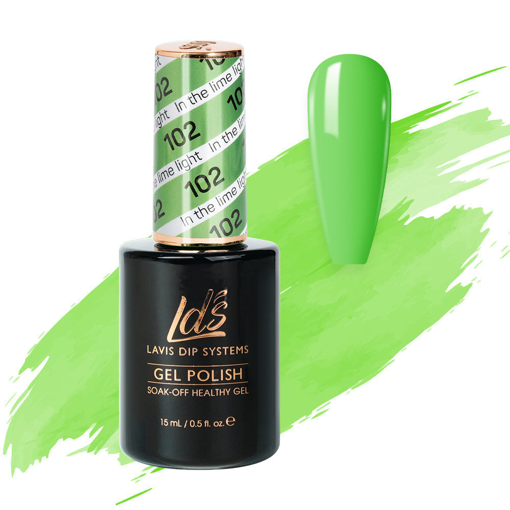 LDS 102 In The Lime Light - LDS Healthy Gel Polish 0.5oz