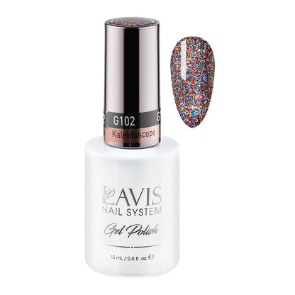 LAVIS 102 Kaleidoscope - Gel Polish 0.5oz