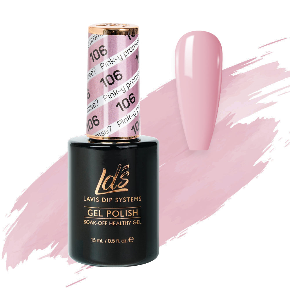 LDS 106 Pink-Y Promise? - LDS Healthy Gel Polish 0.5oz