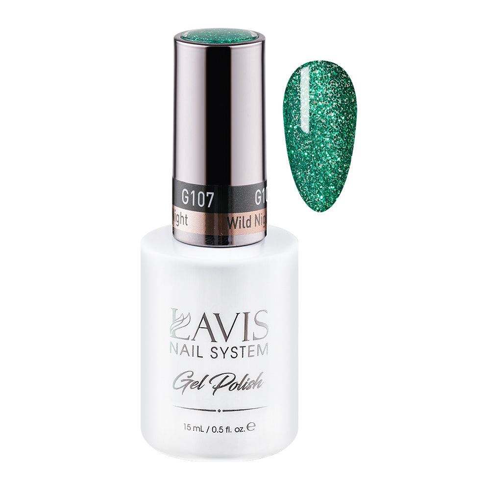 LAVIS 107 Wild Night - Gel Polish 0.5oz