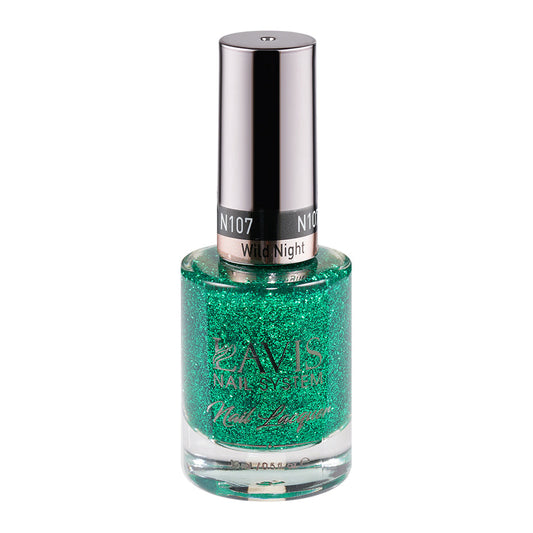  LAVIS 107 Wild Night - Nail Lacquer 0.5 oz by LAVIS NAILS sold by DTK Nail Supply