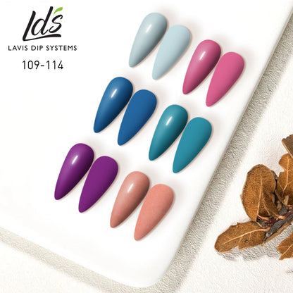 LDS Healthy Gel Color Set (6 colors) : 109 to 114