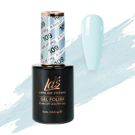 LDS 109 A Hint Of Sky - LDS Healthy Gel Polish 0.5oz