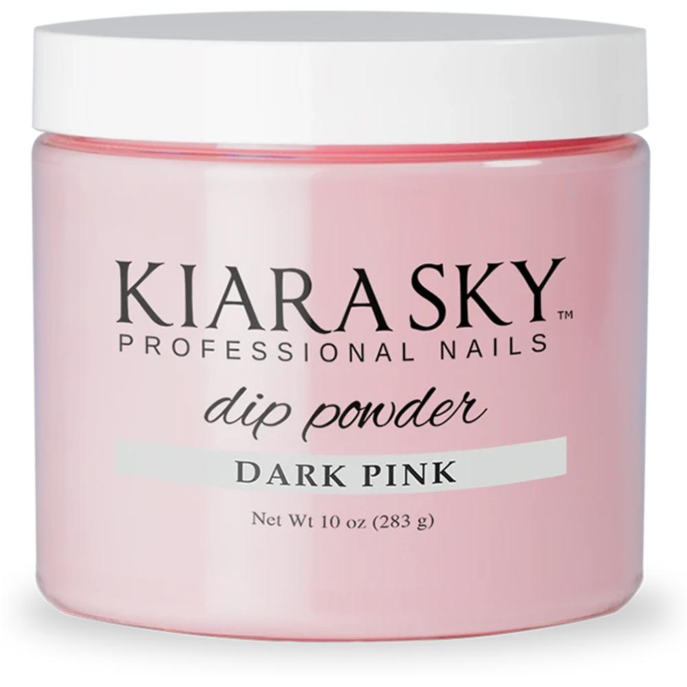 Kiara Sky Dark Pink - Pink & White 10oz