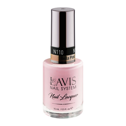 LAVIS 110 Bella Pink - Nail Lacquer 0.5 oz