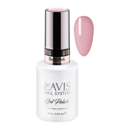 LAVIS 110 Bella Pink - Gel Polish 0.5 oz