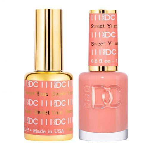 DND DC 111 Sweet Yam - Gel & Matching Polish Set - DND DC Gel & Lacquer