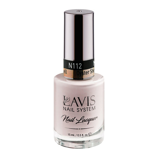 LAVIS 112 Oyster Shell - Nail Lacquer 0.5 oz