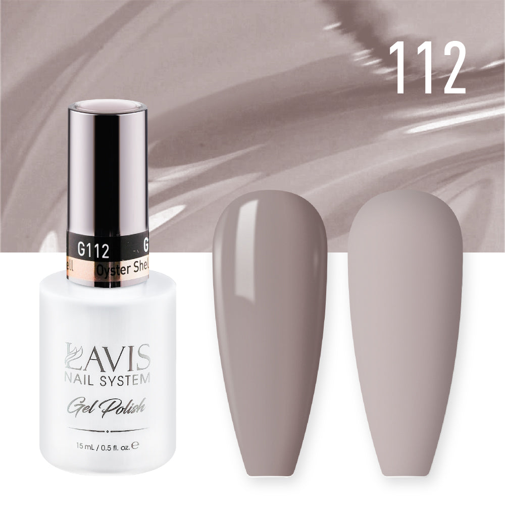 LAVIS 112 Oyster Shell - Nail Lacquer 0.5 oz