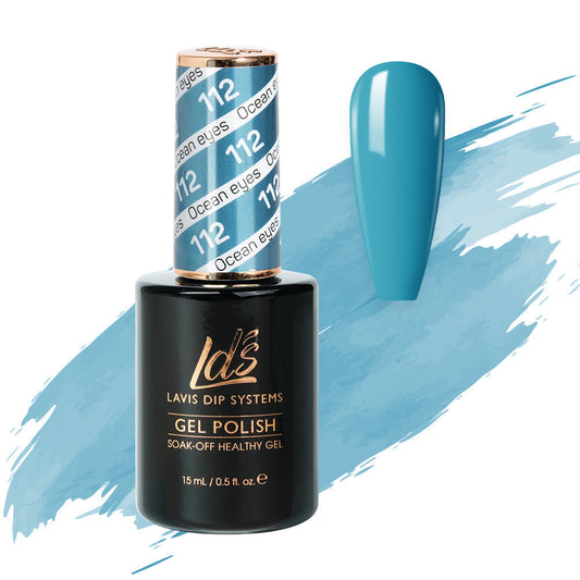 LDS 112 Ocean Eyes - LDS Healthy Gel Polish 0.5oz