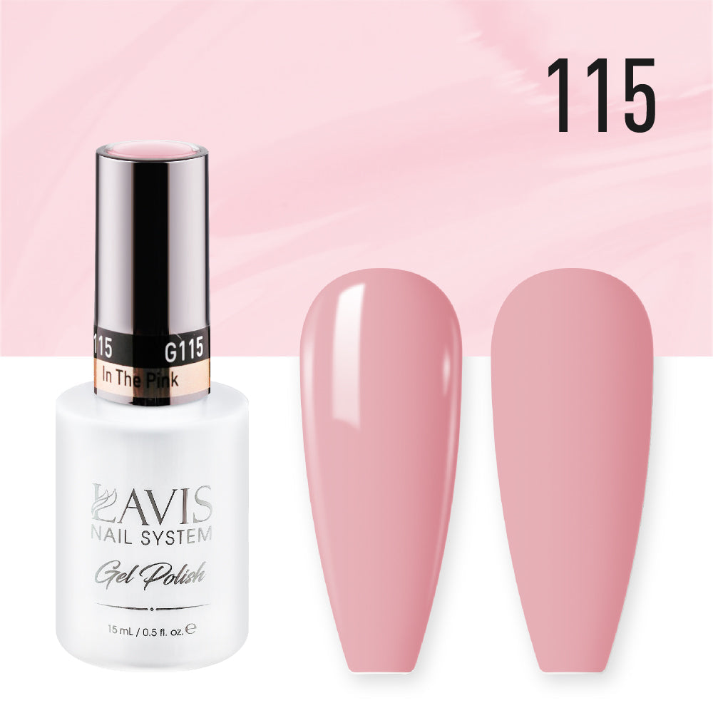 LAVIS 115 In The Pink - Gel Polish 0.5 oz