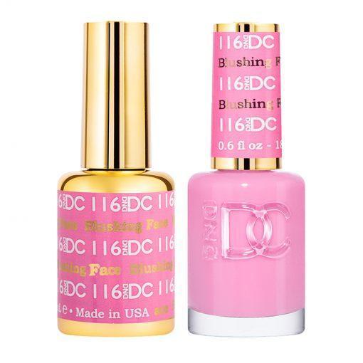 DND DC 116 Blushing Face - Gel & Matching Polish Set - DND DC Gel & Lacquer