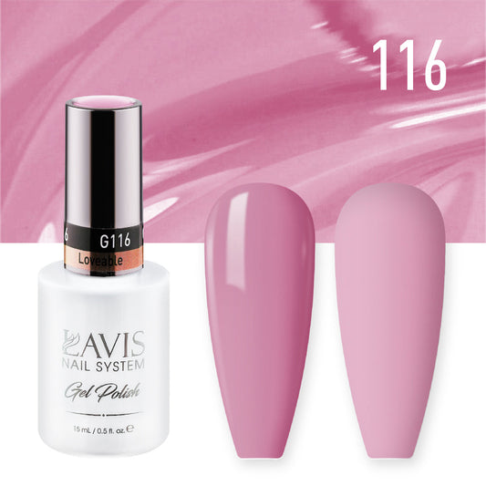 LAVIS 116 Loveable - Nail Lacquer 0.5 oz