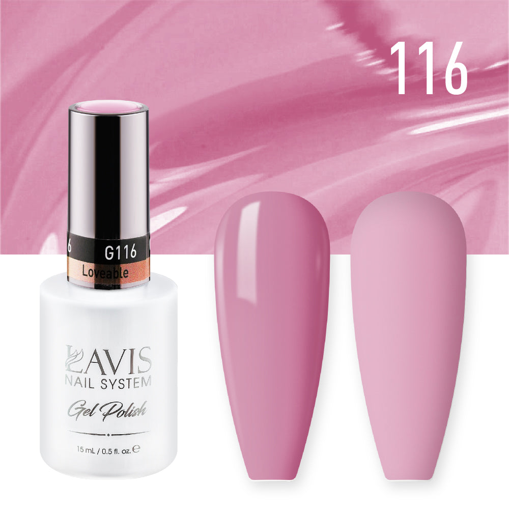 LAVIS 116 Loveable - Gel Polish 0.5 oz