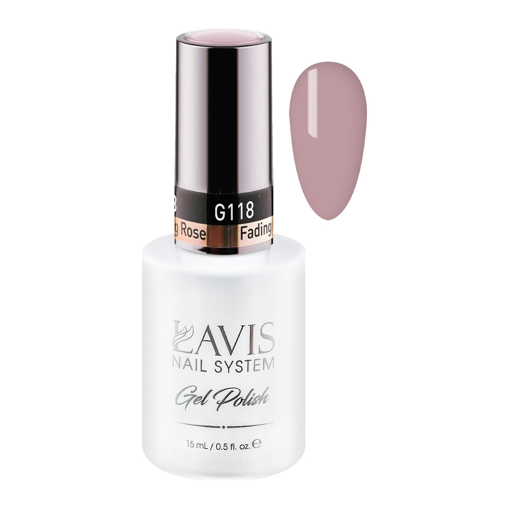 LAVIS 118 Fading Rose - Gel Polish 0.5 oz