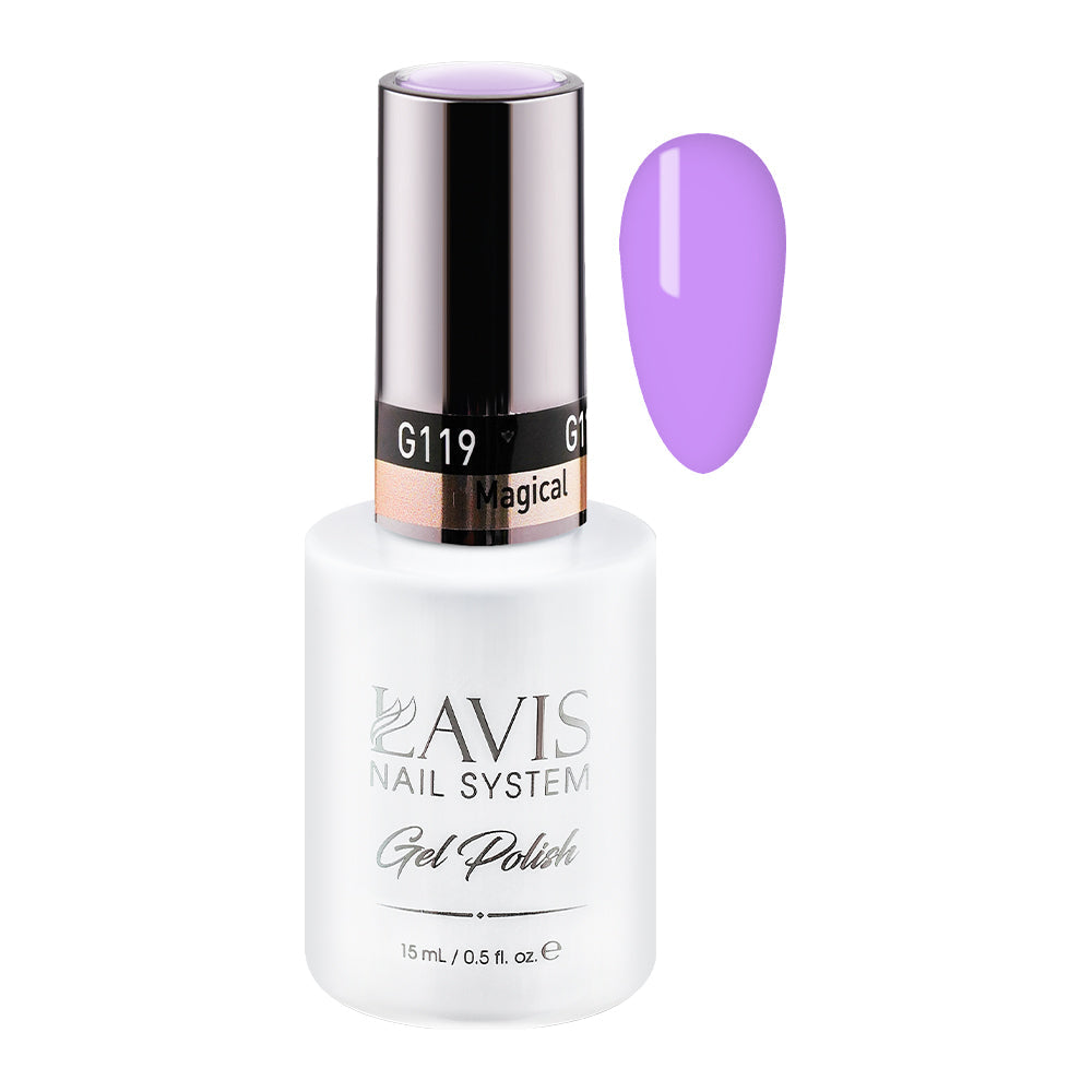 LAVIS 119 Magical - Gel Polish 0.5 oz