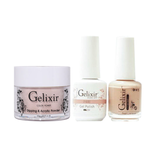 Gelixir 3 in 1 -  122 - Acrylic & Dip Powder, Gel & Lacquer