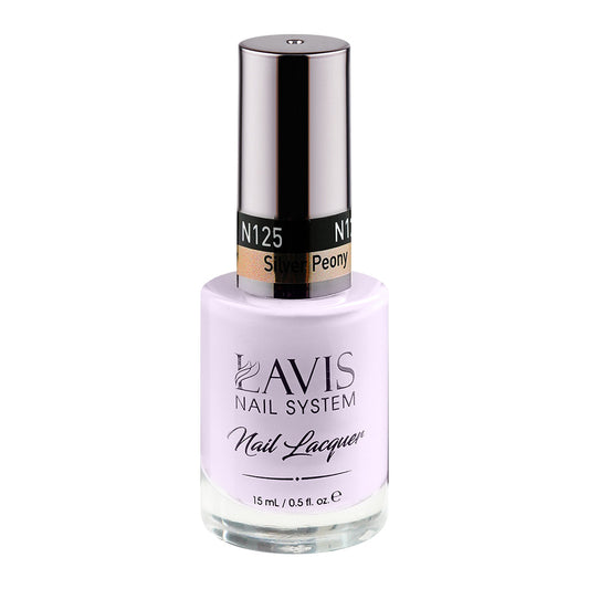 LAVIS 125 Silver Peony - Nail Lacquer 0.5 oz