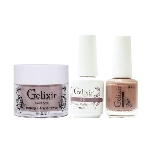 Gelixir 3 in 1 -  126 - Acrylic & Dip Powder, Gel & Lacquer